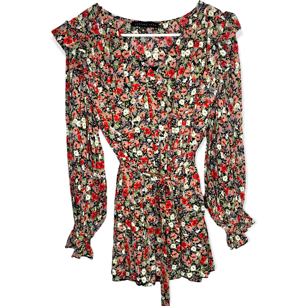 Endless Rose Floral Short Romper XS